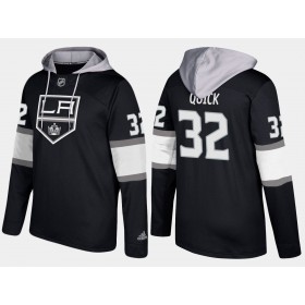 Herren Los Angeles Kings Jonathan Quick 32 N001 Pullover Hooded Sweatshirt